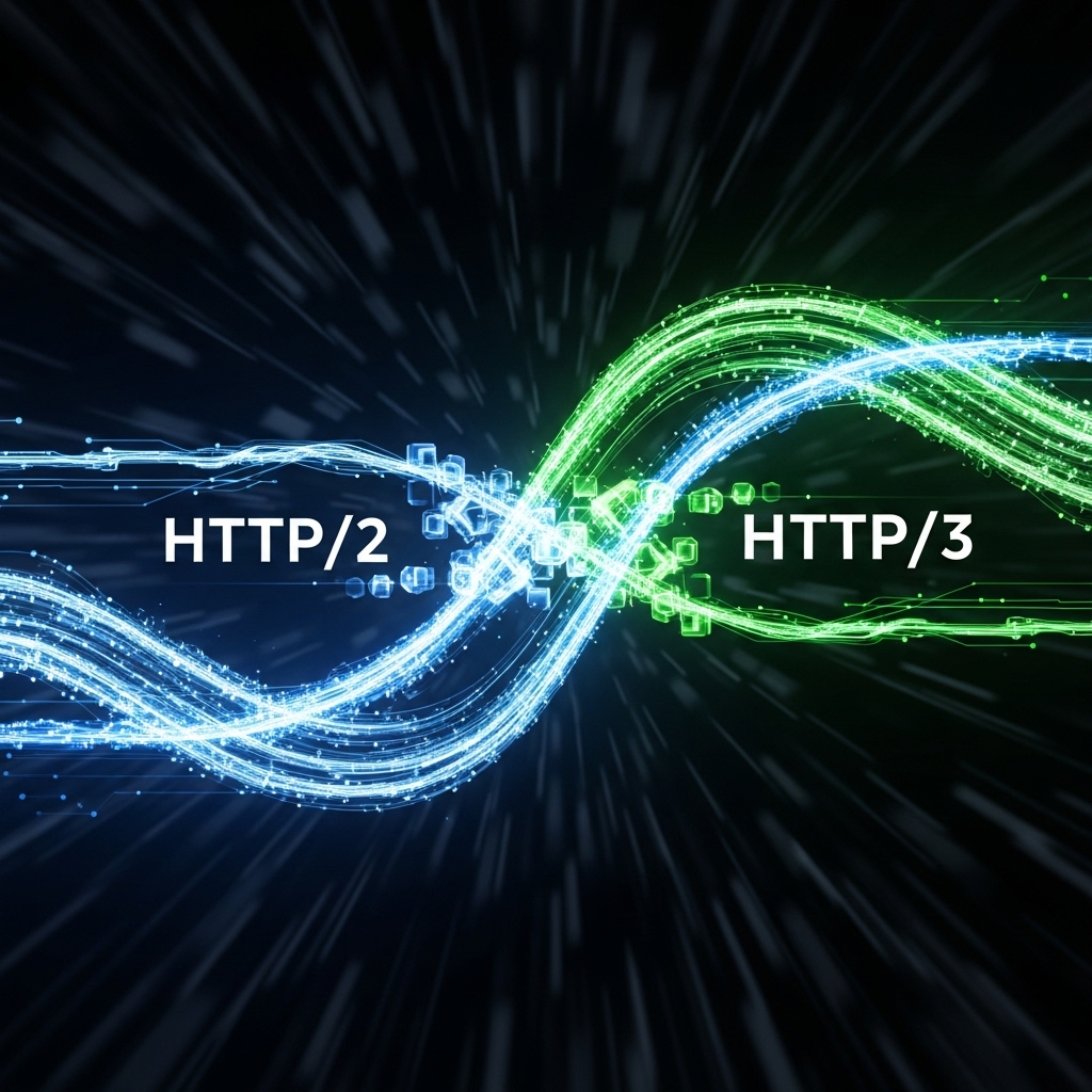 HTTP/2 i HTTP/3: Kompletny poradnik konfiguracji i korzyści 4 Generate an eye catching high quality featured im 1759228431